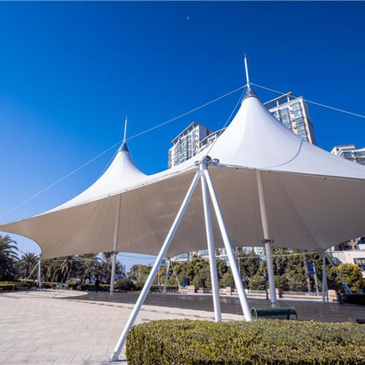 定洁县膜结构景观棚