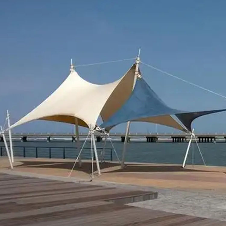 定洁县膜结构景观棚