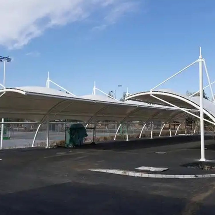 定洁县膜结构电动车棚