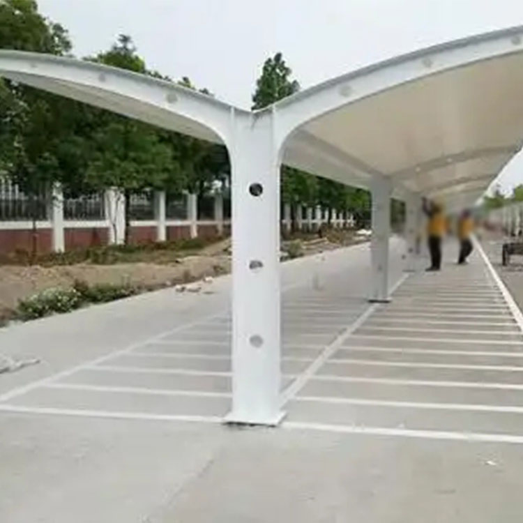 定洁县膜结构电动车棚