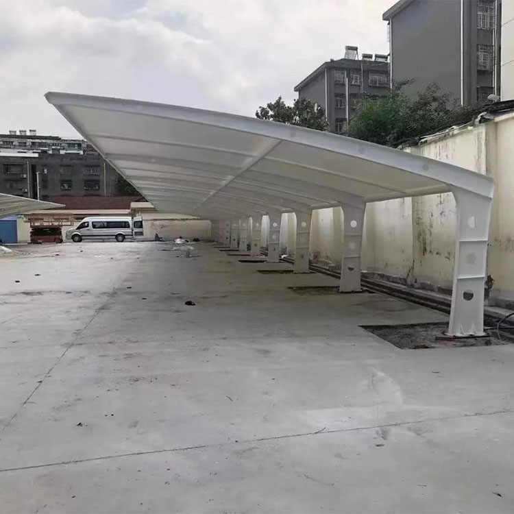 定洁县膜结构汽车棚